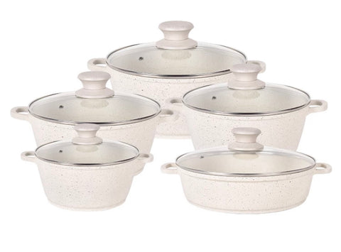 Ceramic Cookware Collection- White