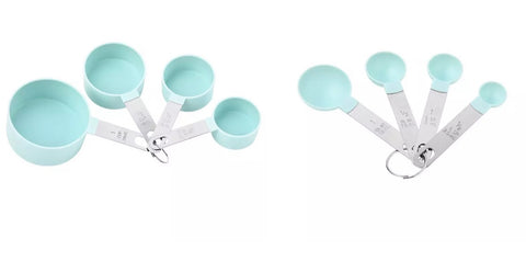 Mint Green Measuring cups and spoons
